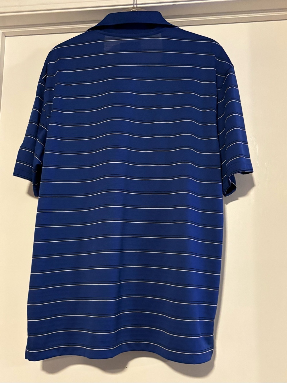 PGA Tour Royal Blue Striped Polo - Picture 4 of 4